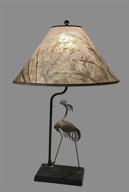 Sue Johnson 14A Utensil Bird Lamp