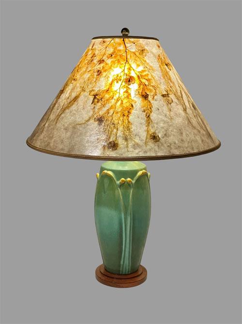 Sue Johnson 15 I Hand-thrown ceramic lamp "Nouveau Arch"